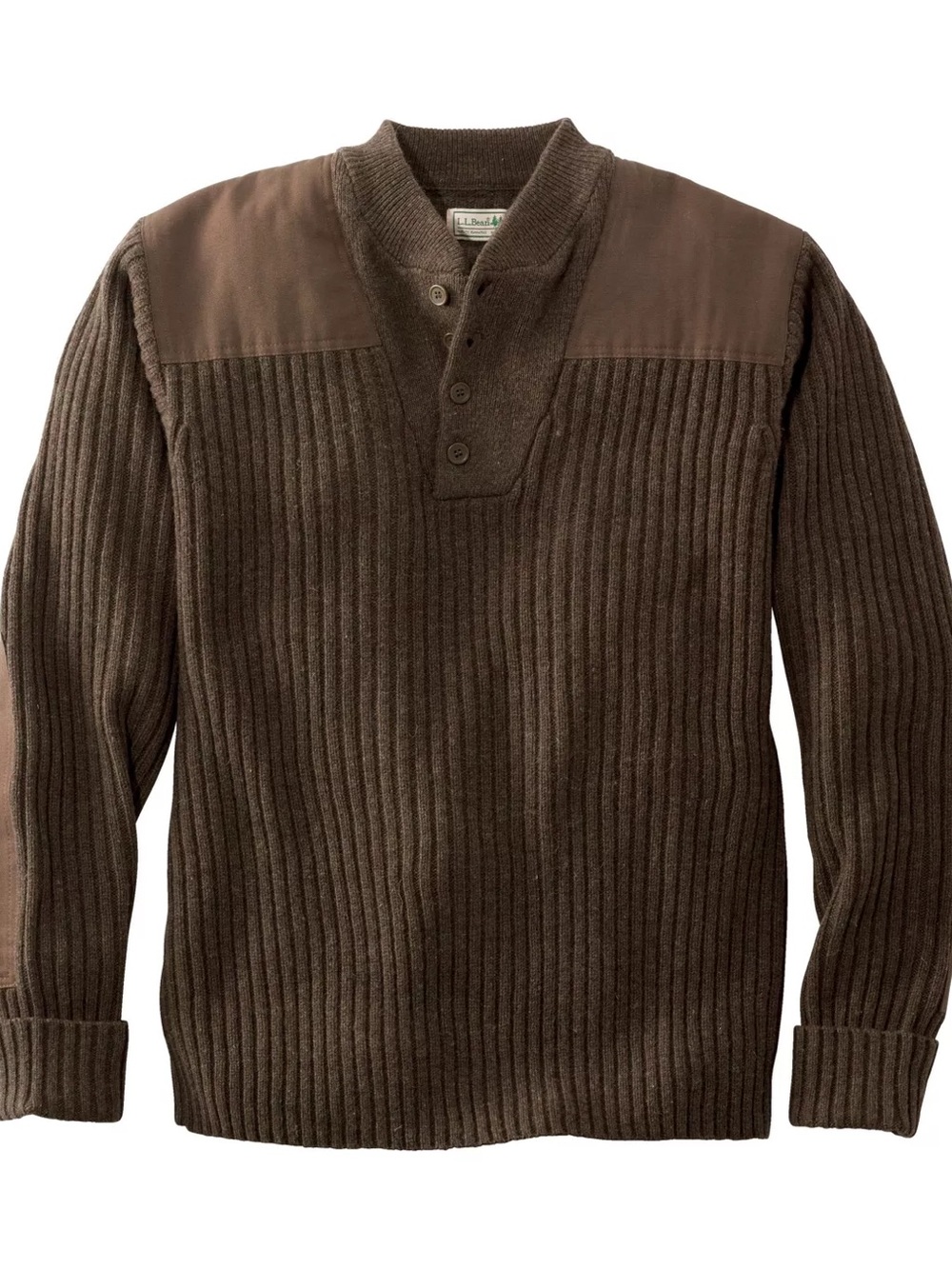 L.L. Bean Commando Sweater, Henley